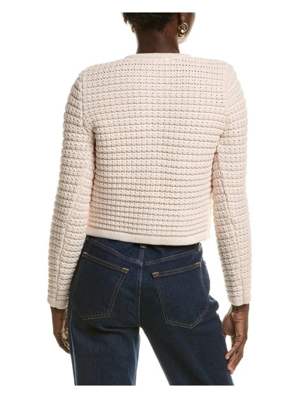 Walter Baker Janis Cream Cardigan for Women - Medium, New with Tags - Picture 2 of 5